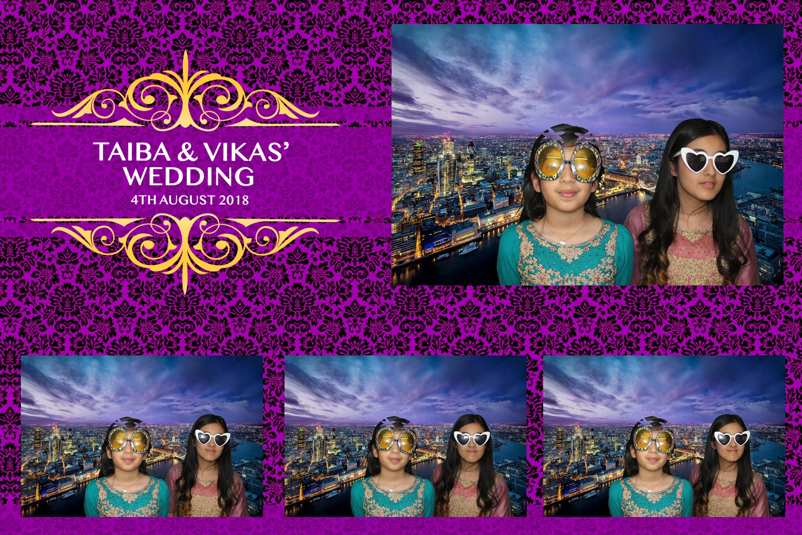Taiba & Vikas | View more photos from the event at images.mobile-photo-booth.com/u/MobilePhotoBoothUK/Taiba-Vikas